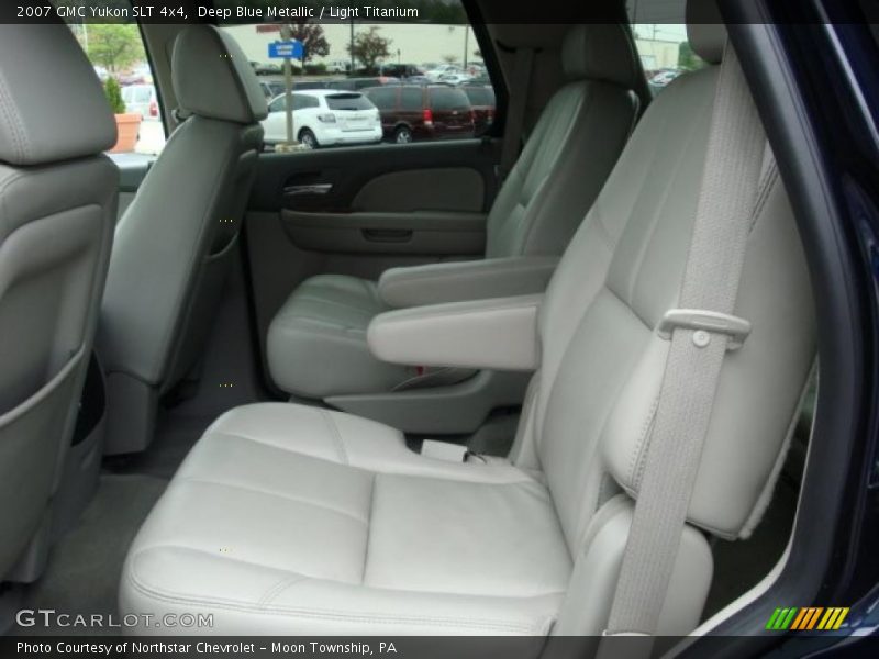 Deep Blue Metallic / Light Titanium 2007 GMC Yukon SLT 4x4