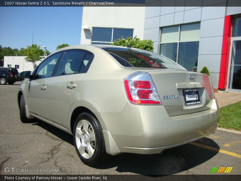 Sandstone Metallic / Charcoal/Steel 2007 Nissan Sentra 2.0 S