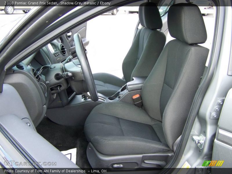 Shadow Gray Metallic / Ebony 2008 Pontiac Grand Prix Sedan