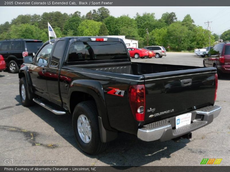 Black / Sport Pewter 2005 Chevrolet Colorado LS Extended Cab