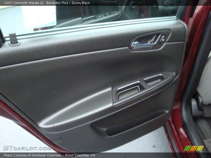 Bordeaux Red / Ebony Black 2007 Chevrolet Impala LS