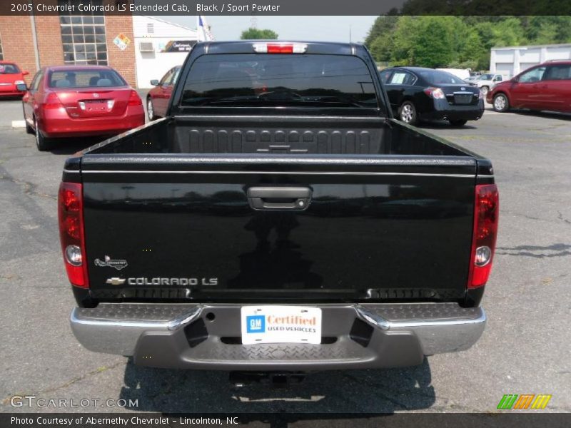 Black / Sport Pewter 2005 Chevrolet Colorado LS Extended Cab