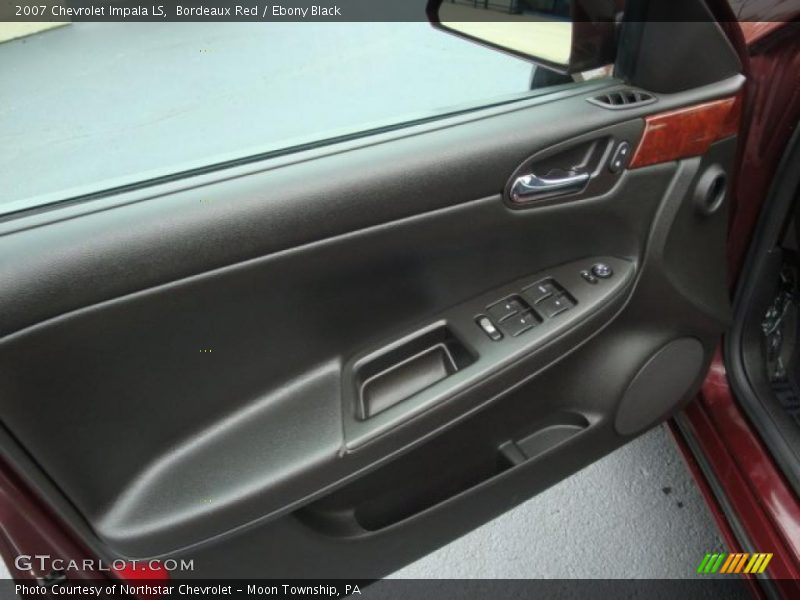 Bordeaux Red / Ebony Black 2007 Chevrolet Impala LS