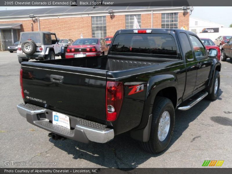 Black / Sport Pewter 2005 Chevrolet Colorado LS Extended Cab
