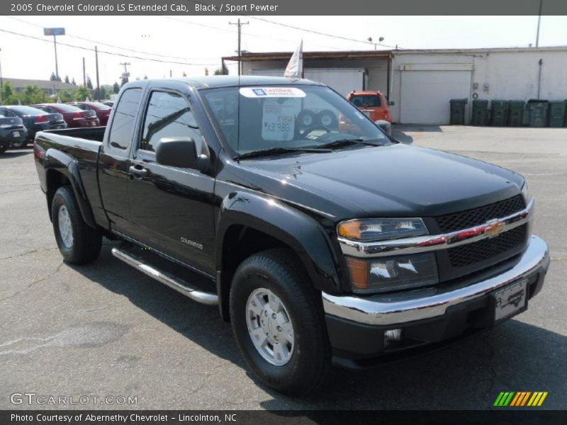 Black / Sport Pewter 2005 Chevrolet Colorado LS Extended Cab