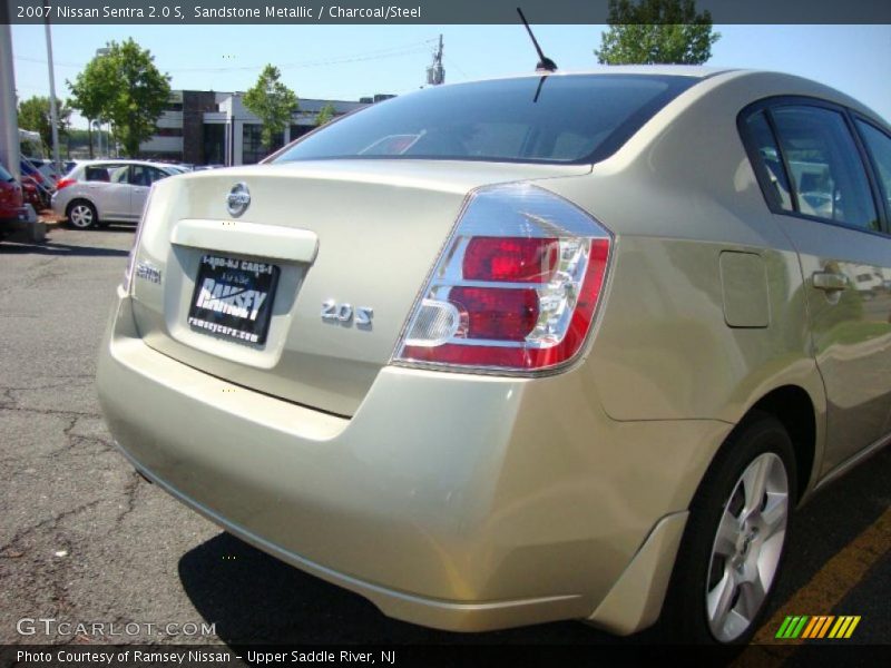 Sandstone Metallic / Charcoal/Steel 2007 Nissan Sentra 2.0 S