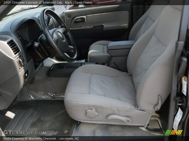 Black / Sport Pewter 2005 Chevrolet Colorado LS Extended Cab