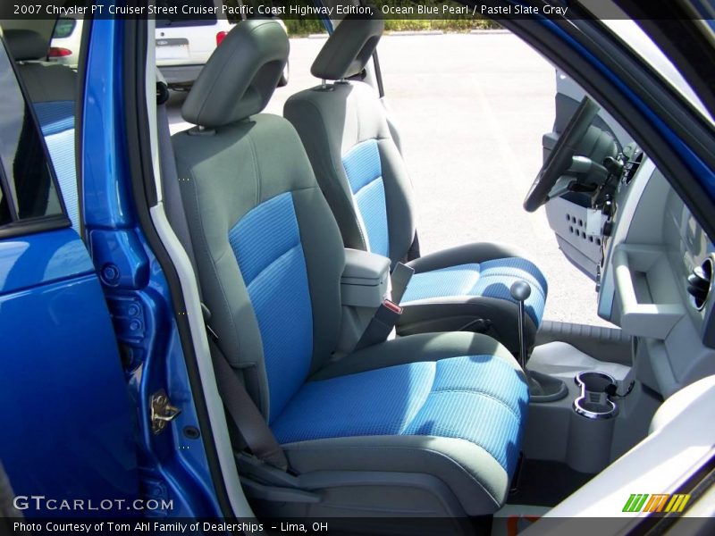 Ocean Blue Pearl / Pastel Slate Gray 2007 Chrysler PT Cruiser Street Cruiser Pacific Coast Highway Edition