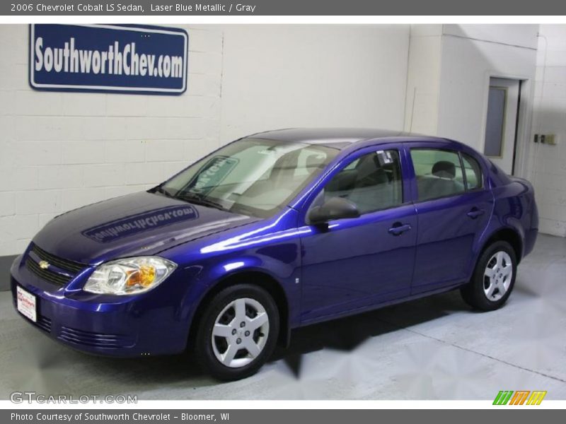 Laser Blue Metallic / Gray 2006 Chevrolet Cobalt LS Sedan
