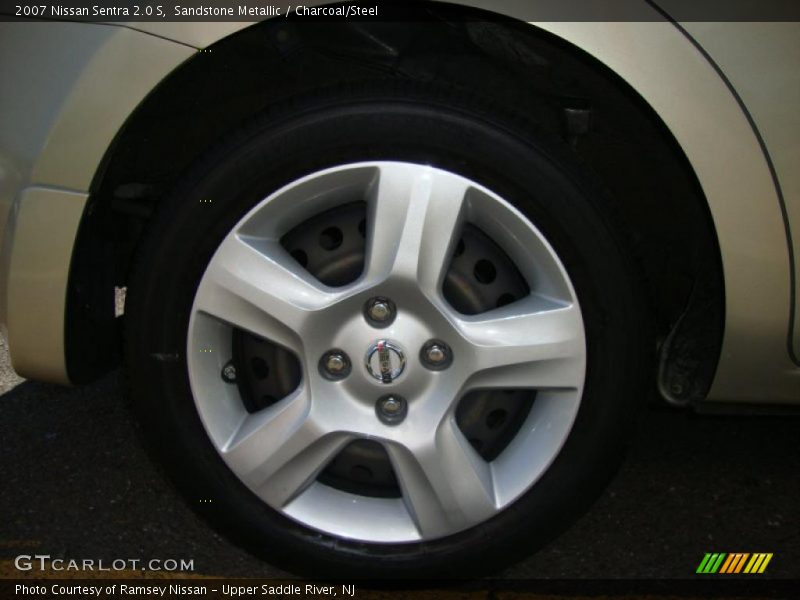 Sandstone Metallic / Charcoal/Steel 2007 Nissan Sentra 2.0 S