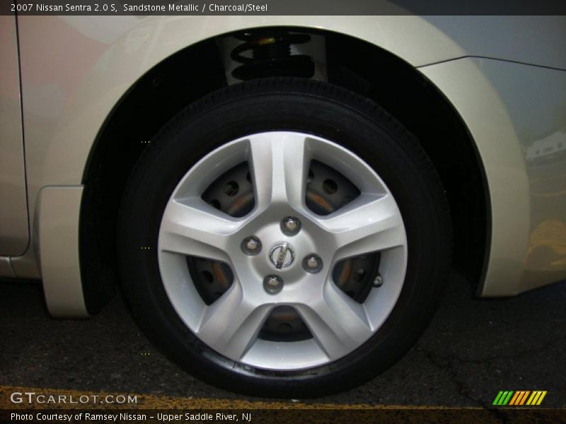 Sandstone Metallic / Charcoal/Steel 2007 Nissan Sentra 2.0 S