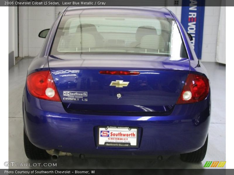 Laser Blue Metallic / Gray 2006 Chevrolet Cobalt LS Sedan