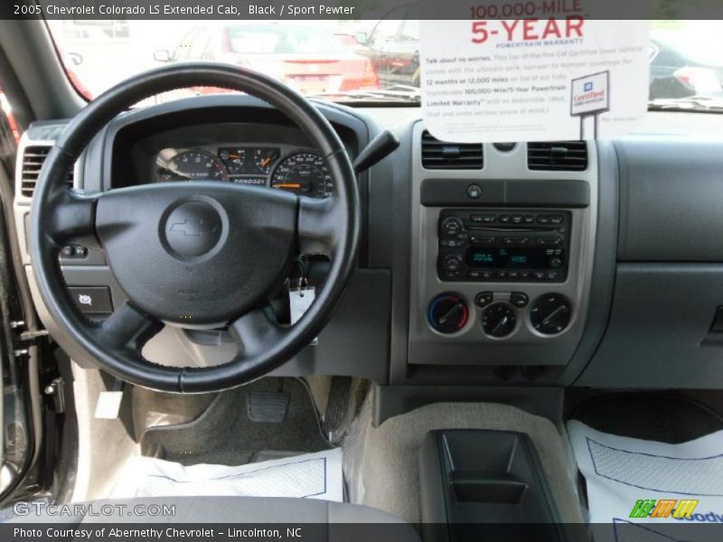 Black / Sport Pewter 2005 Chevrolet Colorado LS Extended Cab