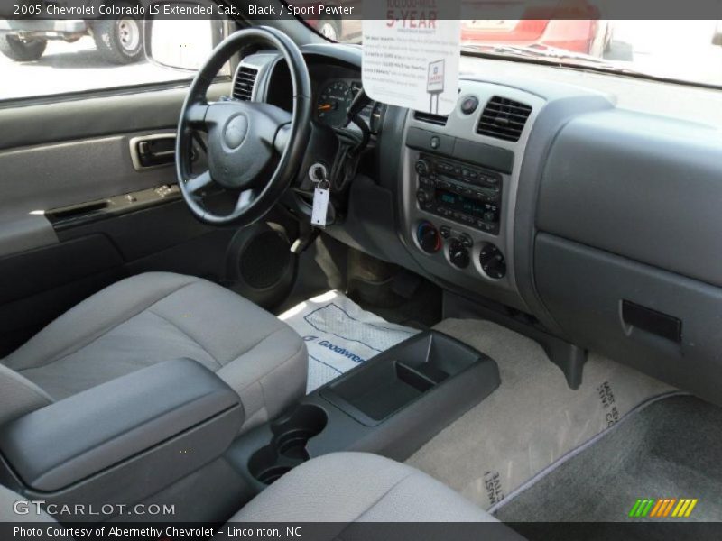 Black / Sport Pewter 2005 Chevrolet Colorado LS Extended Cab