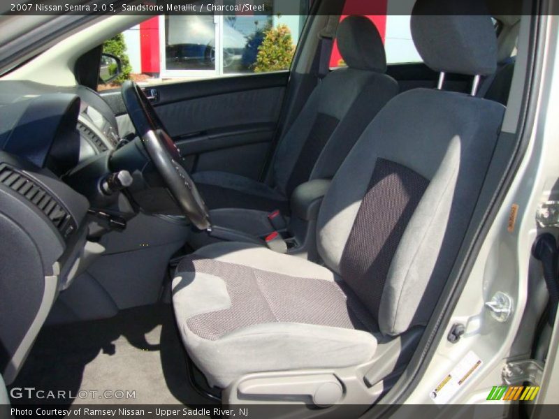 Sandstone Metallic / Charcoal/Steel 2007 Nissan Sentra 2.0 S