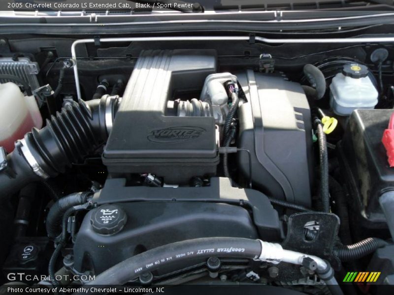 Black / Sport Pewter 2005 Chevrolet Colorado LS Extended Cab