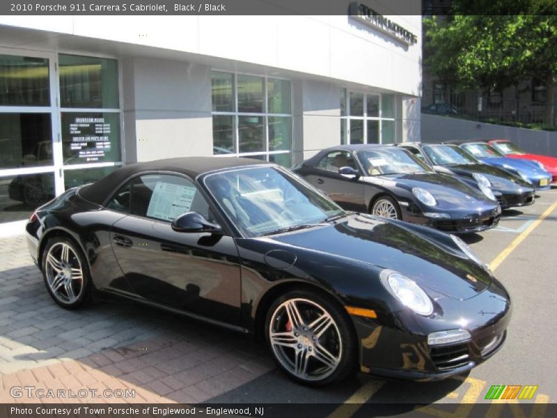Black / Black 2010 Porsche 911 Carrera S Cabriolet