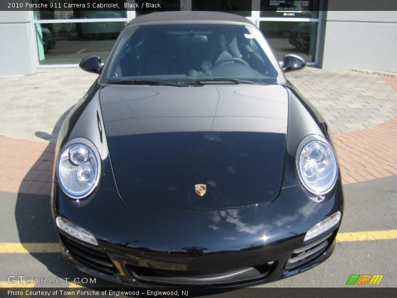 Black / Black 2010 Porsche 911 Carrera S Cabriolet