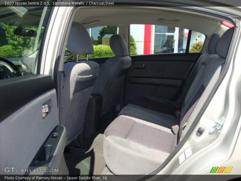 Sandstone Metallic / Charcoal/Steel 2007 Nissan Sentra 2.0 S