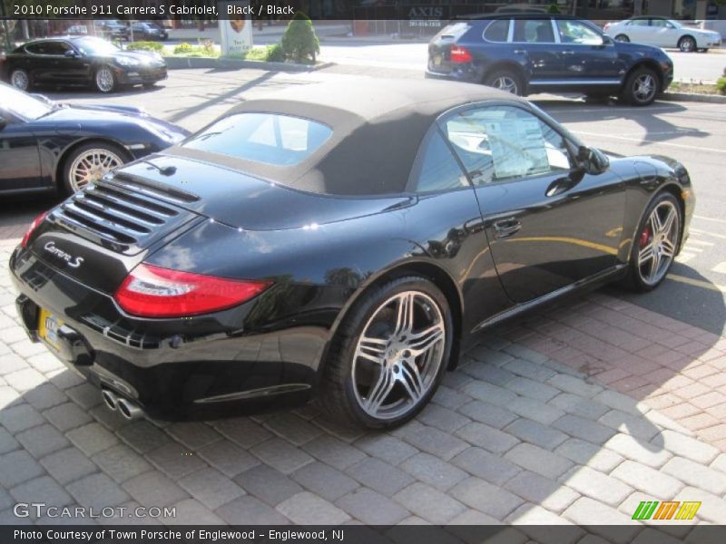 Black / Black 2010 Porsche 911 Carrera S Cabriolet