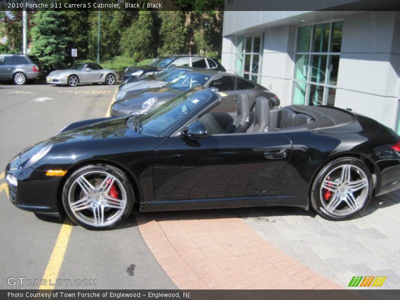 Black / Black 2010 Porsche 911 Carrera S Cabriolet
