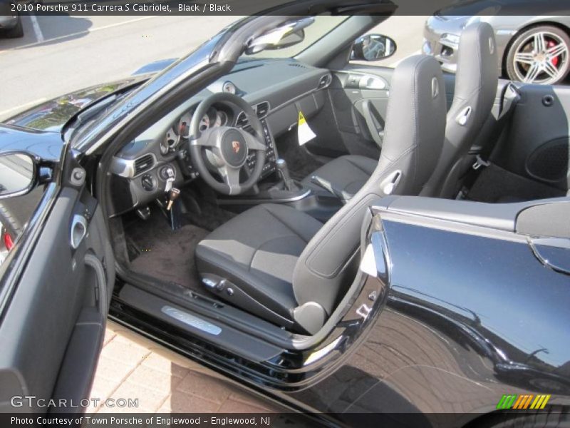 Black / Black 2010 Porsche 911 Carrera S Cabriolet