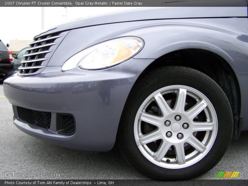 Opal Gray Metallic / Pastel Slate Gray 2007 Chrysler PT Cruiser Convertible