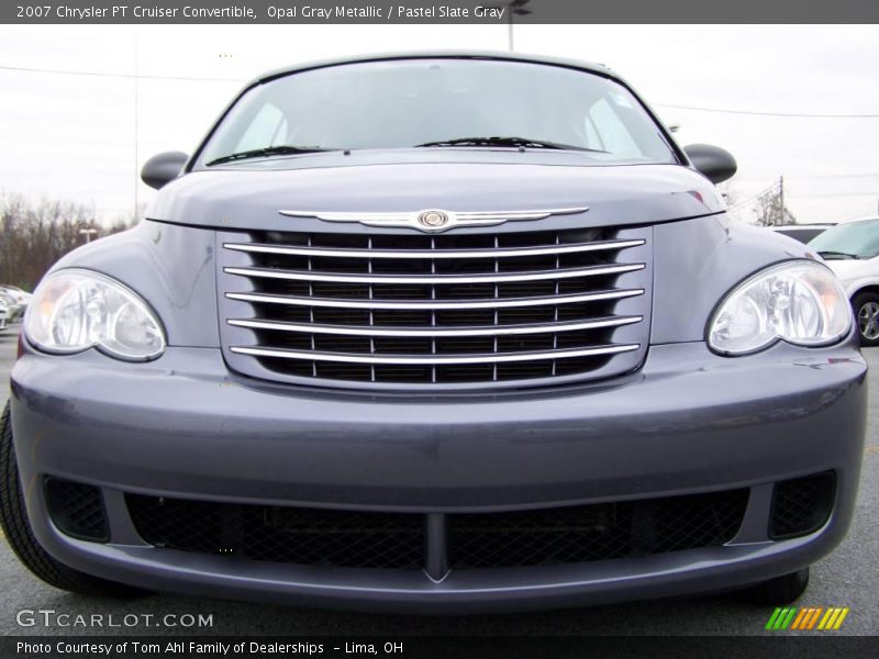 Opal Gray Metallic / Pastel Slate Gray 2007 Chrysler PT Cruiser Convertible