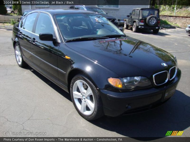Jet Black / Black 2004 BMW 3 Series 330xi Sedan