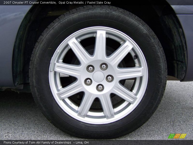 Opal Gray Metallic / Pastel Slate Gray 2007 Chrysler PT Cruiser Convertible
