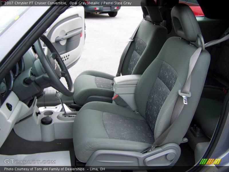 Opal Gray Metallic / Pastel Slate Gray 2007 Chrysler PT Cruiser Convertible