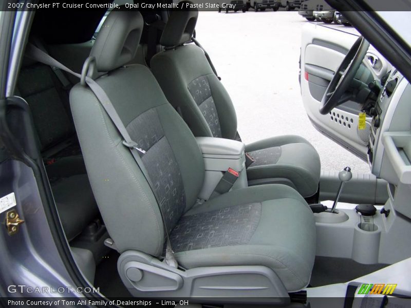 Opal Gray Metallic / Pastel Slate Gray 2007 Chrysler PT Cruiser Convertible