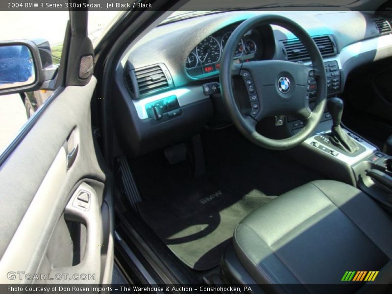 Jet Black / Black 2004 BMW 3 Series 330xi Sedan