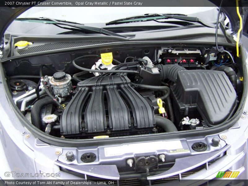 Opal Gray Metallic / Pastel Slate Gray 2007 Chrysler PT Cruiser Convertible