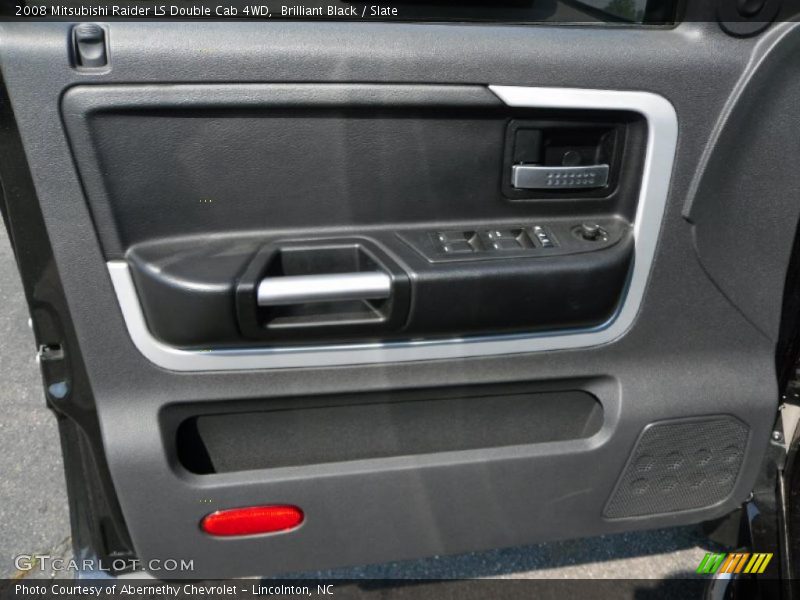 Brilliant Black / Slate 2008 Mitsubishi Raider LS Double Cab 4WD