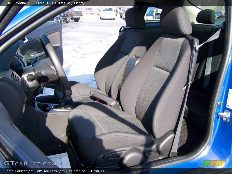 Nitrous Blue Metallic / Ebony 2008 Pontiac G5