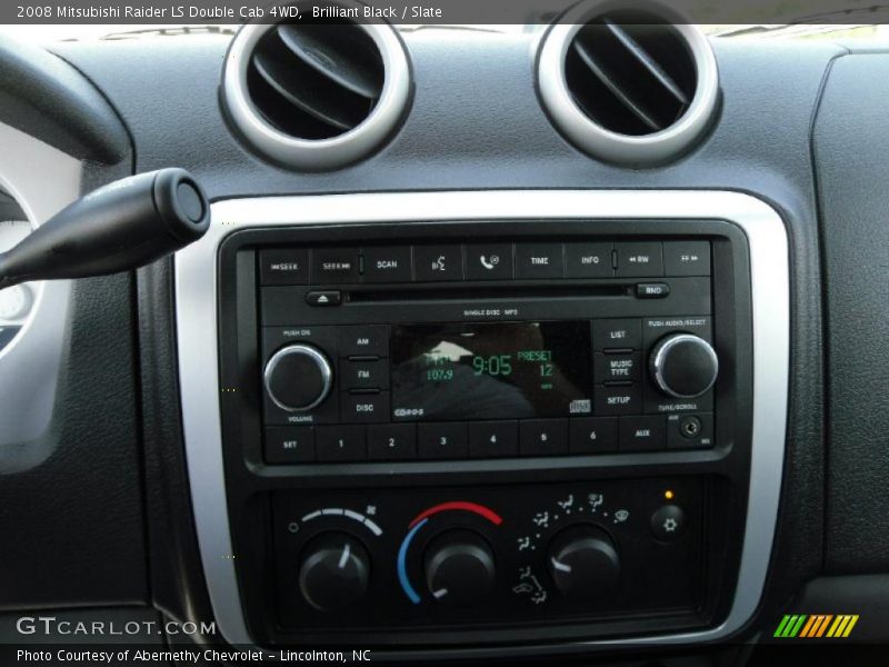 Brilliant Black / Slate 2008 Mitsubishi Raider LS Double Cab 4WD