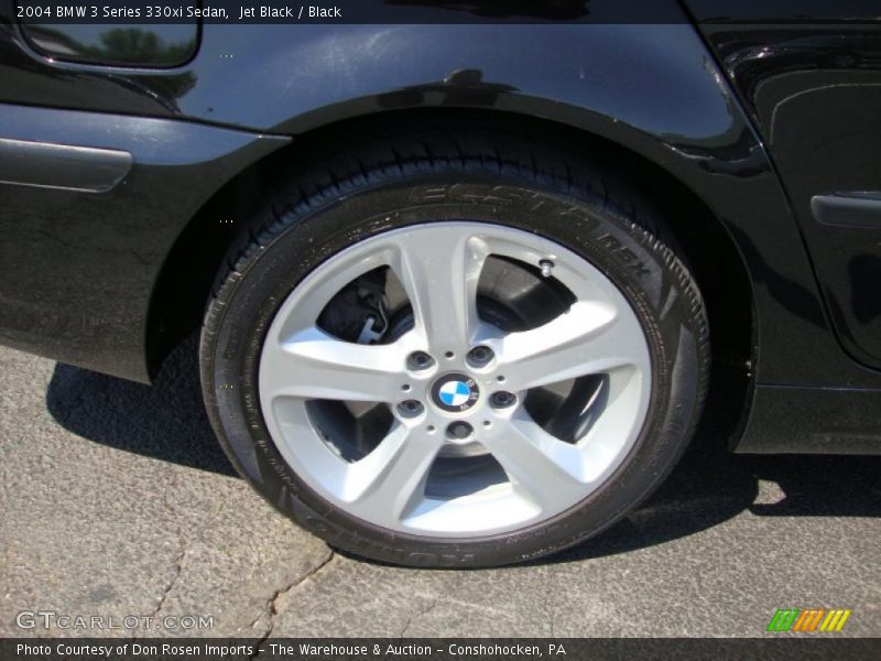 Jet Black / Black 2004 BMW 3 Series 330xi Sedan