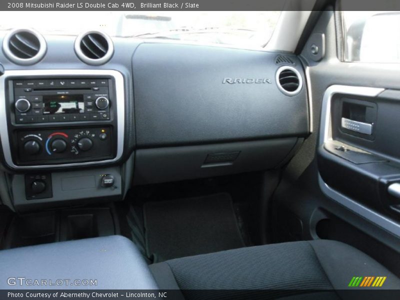 Brilliant Black / Slate 2008 Mitsubishi Raider LS Double Cab 4WD