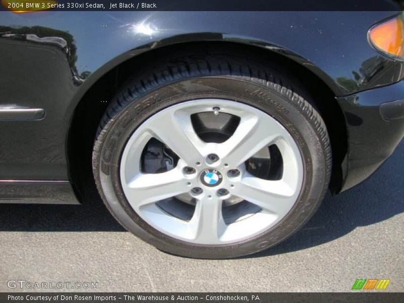 Jet Black / Black 2004 BMW 3 Series 330xi Sedan