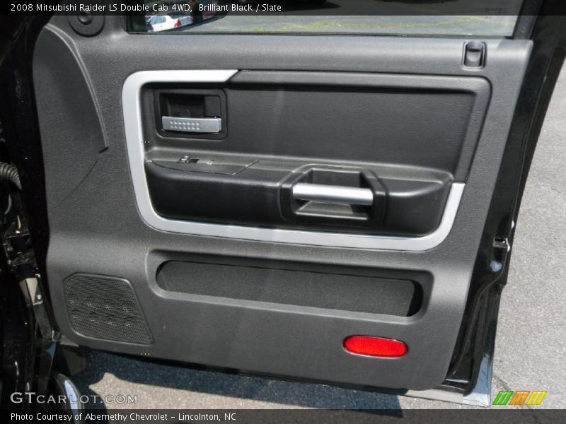 Brilliant Black / Slate 2008 Mitsubishi Raider LS Double Cab 4WD