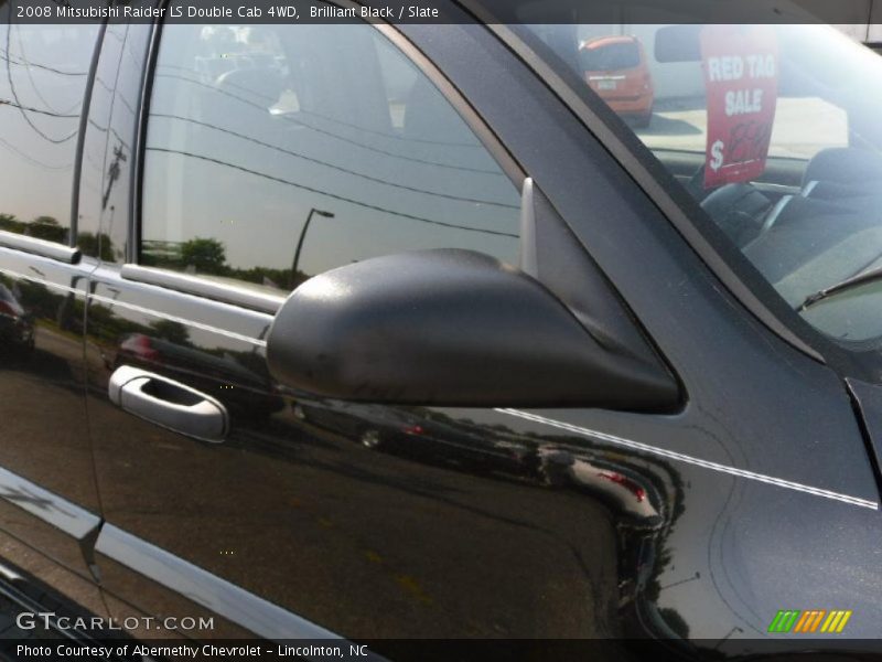 Brilliant Black / Slate 2008 Mitsubishi Raider LS Double Cab 4WD