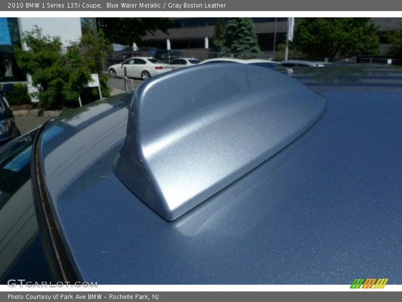 Blue Water Metallic / Gray Boston Leather 2010 BMW 1 Series 135i Coupe