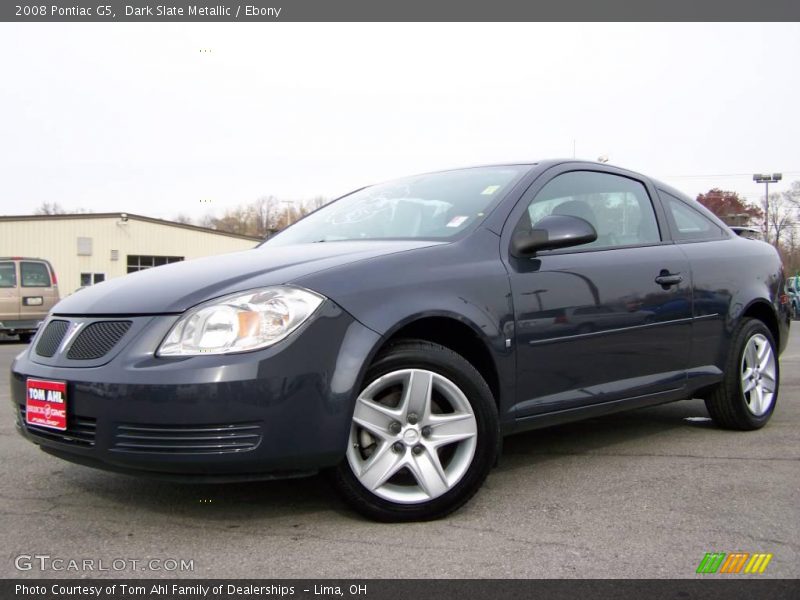Dark Slate Metallic / Ebony 2008 Pontiac G5
