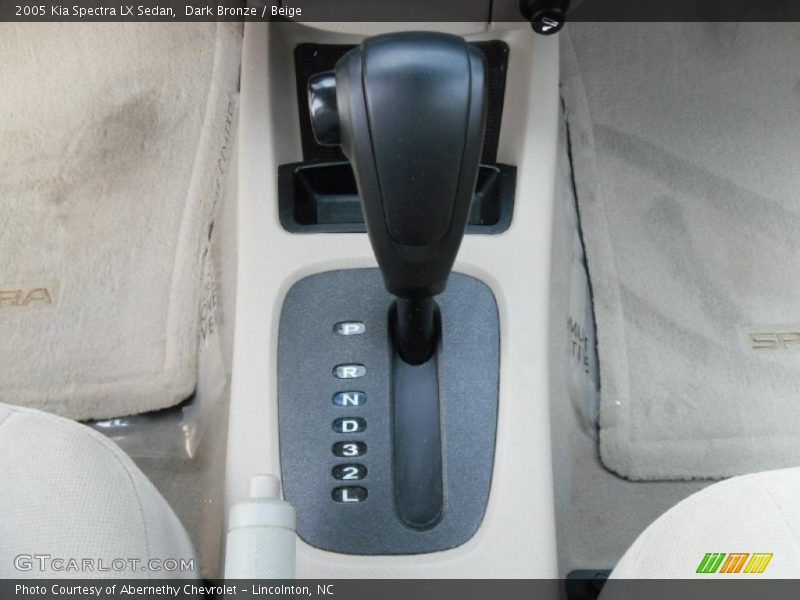 Dark Bronze / Beige 2005 Kia Spectra LX Sedan