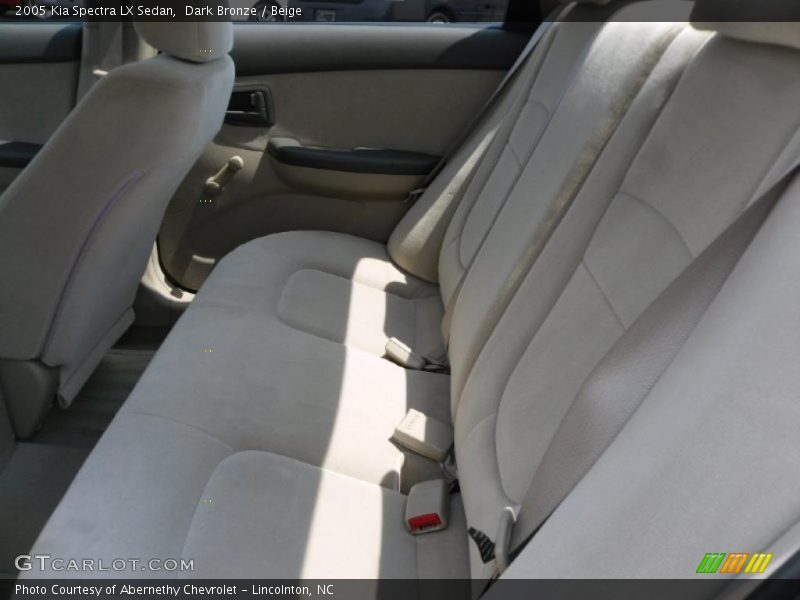 Dark Bronze / Beige 2005 Kia Spectra LX Sedan