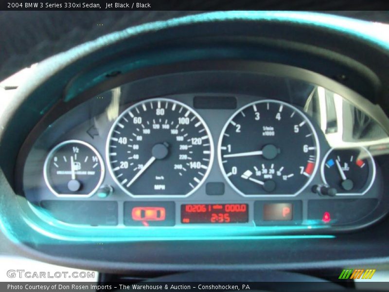 Jet Black / Black 2004 BMW 3 Series 330xi Sedan