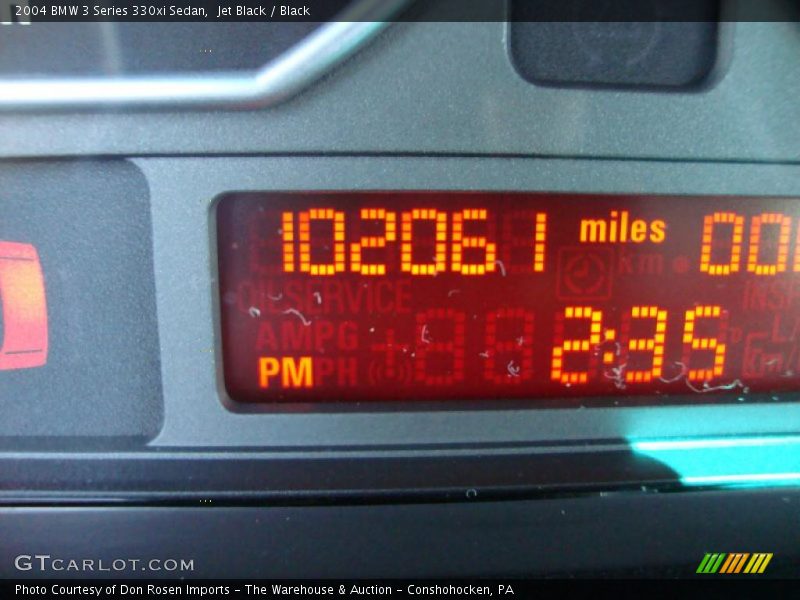 Jet Black / Black 2004 BMW 3 Series 330xi Sedan