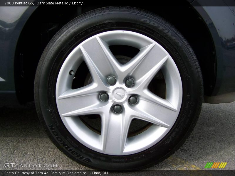 Dark Slate Metallic / Ebony 2008 Pontiac G5