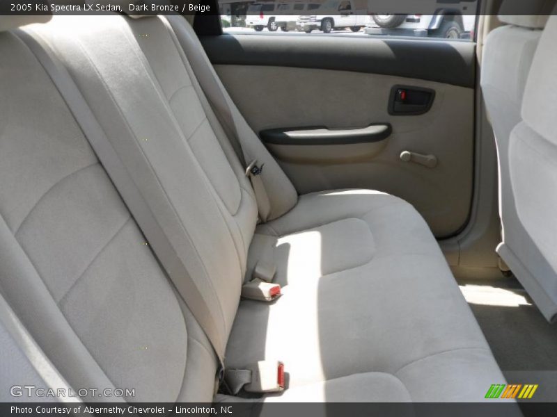 Dark Bronze / Beige 2005 Kia Spectra LX Sedan